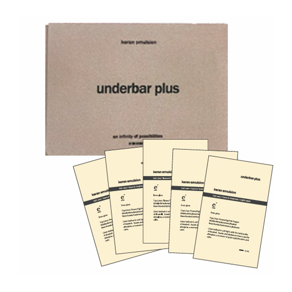 UnG／アンジー　アンダーバープラスヘアオイル アンダーバープラス ケランエマルジョン サシェボックス 2ml×5枚