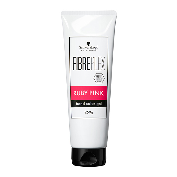 シュワルツコフ プロフェッショナル（ヘンケルジャパン） ファイバープレックス　ボンド　カラージェル　ルビーピンク　250g