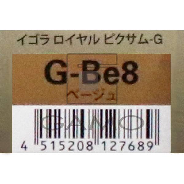 イゴラロイヤル ピクサムG G-Be8 ベージュ | G SELECT ガモウの理美容 