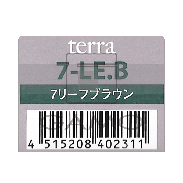 テラ　by　エッセンシティ　7-LE.B　リーフブラウン