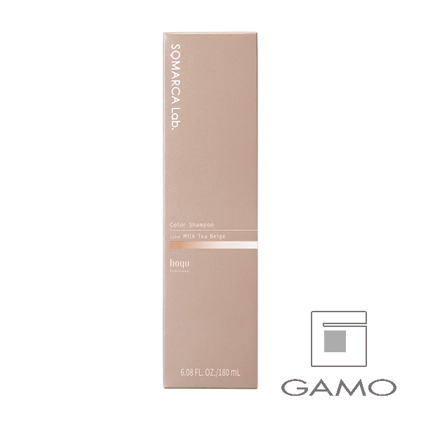 ソマルカラボ　カラーシャンプー　ミルクティベージュ　180ml