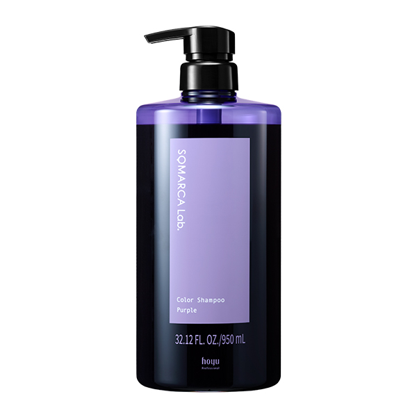 ホーユー プロフェッショナル ソマルカラボ　カラーシャンプー　パープル　業務用　950ml