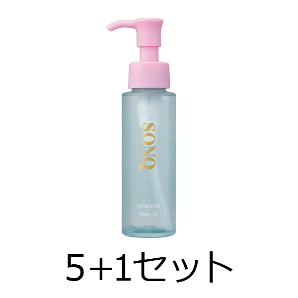中野製薬 【5点購入で1点無料】ソンク　リフレコート　ヘアオイル　70ml　5＋1セット