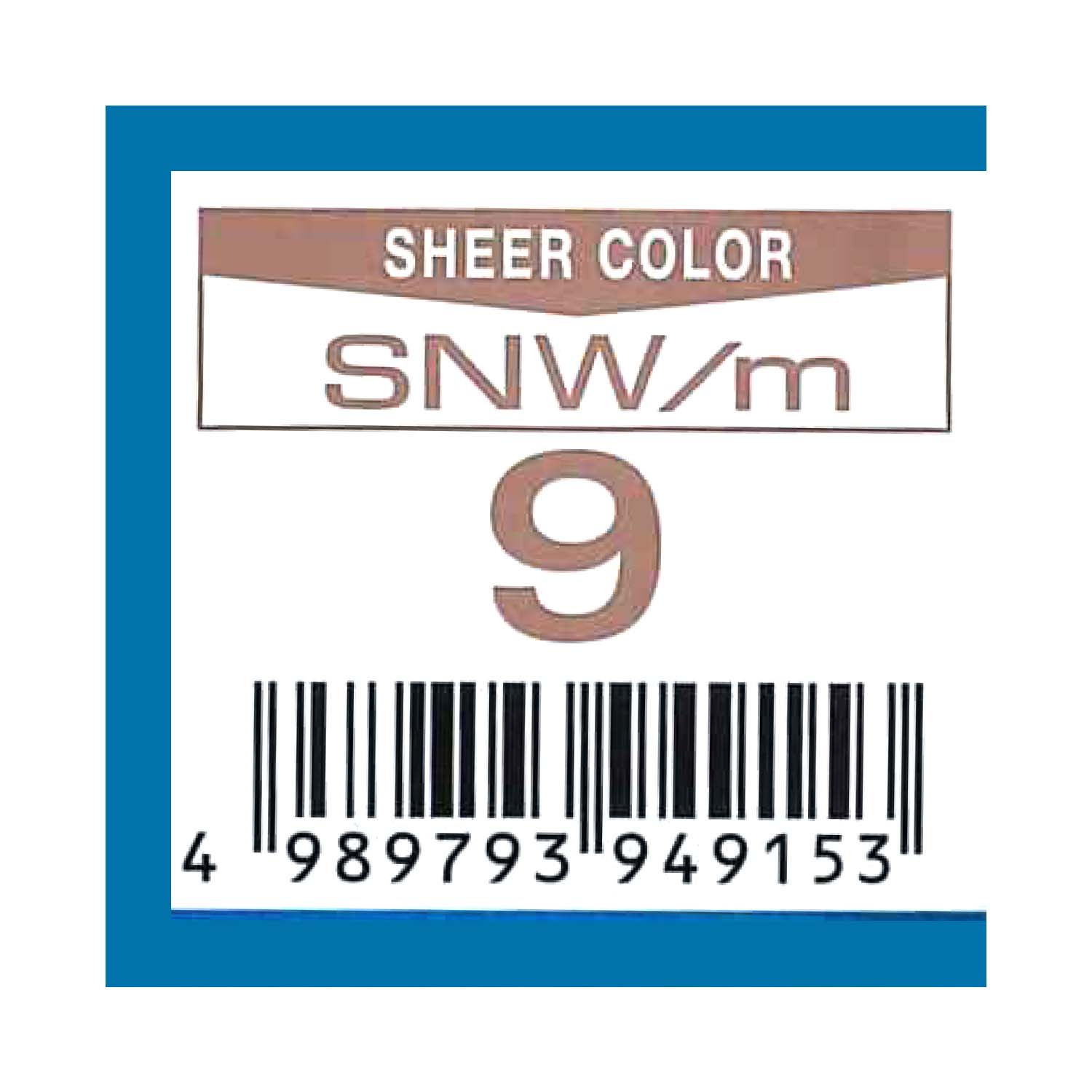 中野製薬 キャラデコ　SNW/M-9　シアーナチュラルウォーム　80g