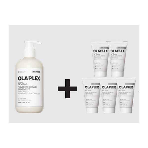 オラプレックス 【1点購入で5点サービス】No.3プラス デビューセット　370ml 1本＋30ml 5本　1+5セット