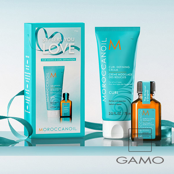 MOROCCANOIL(モロッカンオイル)  スタイラーLOVE：カールディファイニングクリーム　75ml+オイルトリートメント　15mlセット