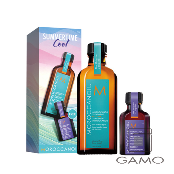 MOROCCANOIL(モロッカンオイル)  サマータイムクール　（モロッカン　オイルトリートメント100ml+オイルトリートメント　パープル　25ml）