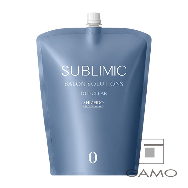 資生堂 プロフェッショナル サブリミック　サロンソリューション　オフ・クリア　1800mlレフィル