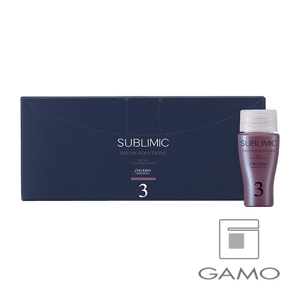 資生堂 プロフェッショナル サブリミック　サロンソリューション　イン・フィル(カラー)　15ml×12