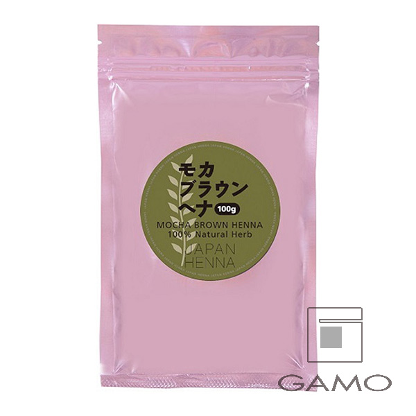 ジャパンヘナ モカブラウン 100g | G SELECT ガモウの理美容用品通販サイト