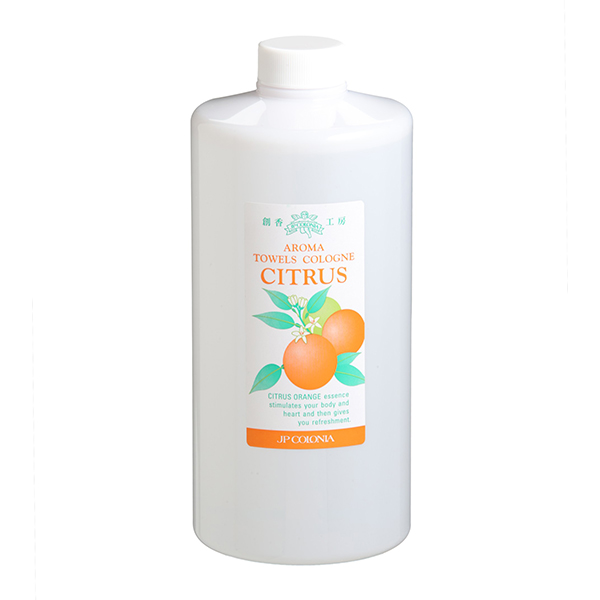 スチームタオルコロン シトラス 1000ml | G SELECT ガモウの理美容用品