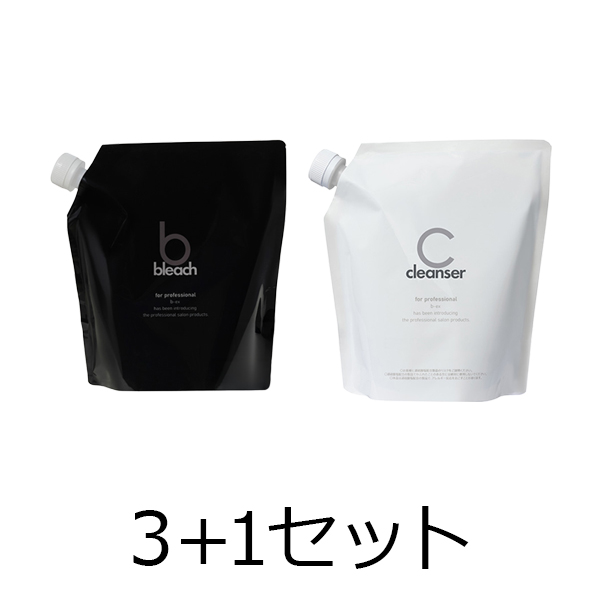ブリーチ　パウダー、クレイ3点セット 3点購入で1点無料】ビーブリーチ 500g 3＋1セット | G SELECT ガモウの