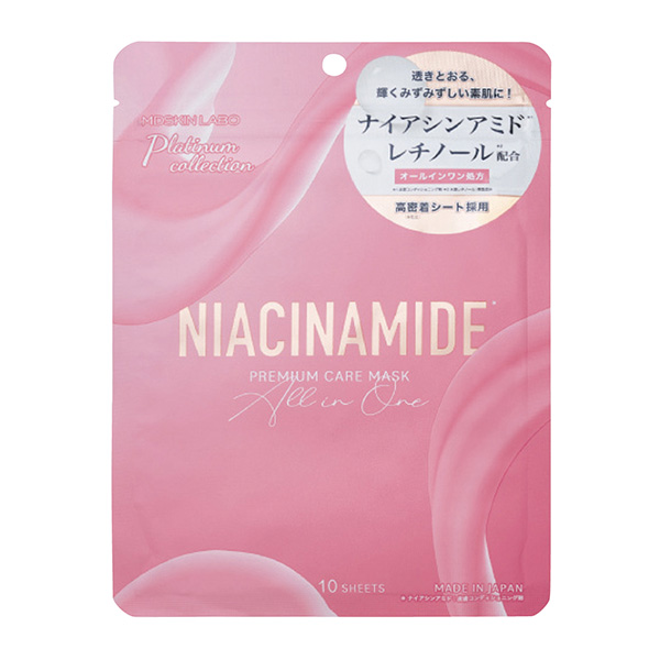 小物問屋 ナイアシンアミド　プレミアムケアマスク　10枚入り