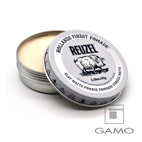 REUZEL　ルーゾーポマード　クレイマット　ホワイト　95g