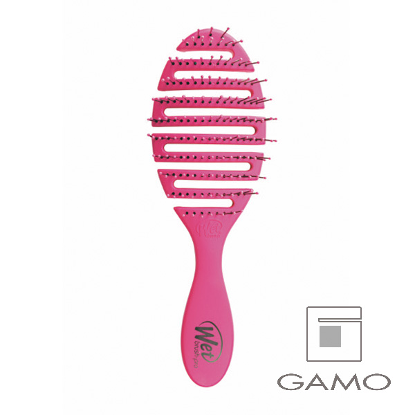WETブラシ フレックスドライ ピンク | G SELECT ガモウの理美容用品 