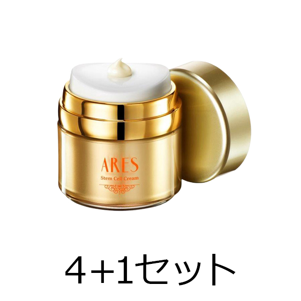 ARES　ステムC　エッセンスローション　クリームプラス　サンプルセット 4点購入で1点無料】ARES ステムC クリームプラス 35g 4＋1セット | G