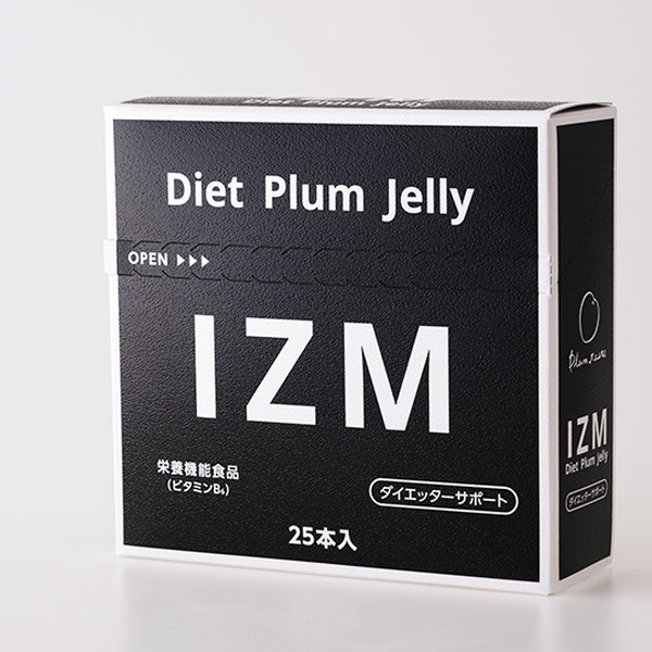 IZM ダイエットプラムゼリー 500g (20g×25本)