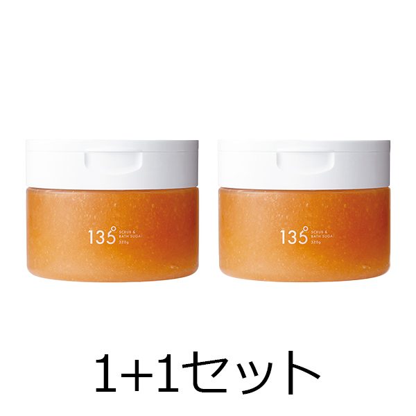 株式会社BJC 【1点購入で1点無料】135゜スクラブアンドバスシュガー　1＋1キャンペーンセット
