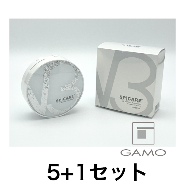 【5点分で1点無料】　V3　ブリリアントファンデーション　5+1キャンペーンセット