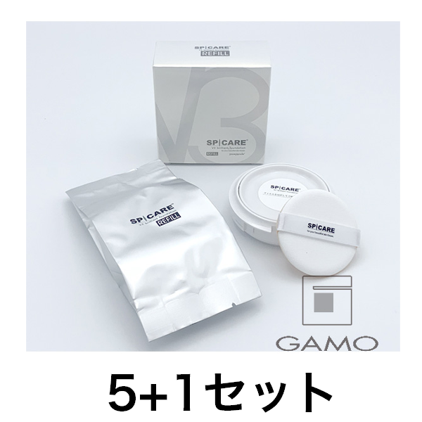 【5点分で1点無料】　V3　ブリリアントファンデーション　（レフィル）　5+1キャンペーンセット