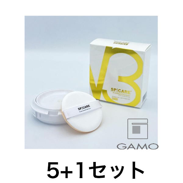 【5点分で1点無料】　V3　インテリジェントファンデーション（レフィル）　5+1キャンペーンセット