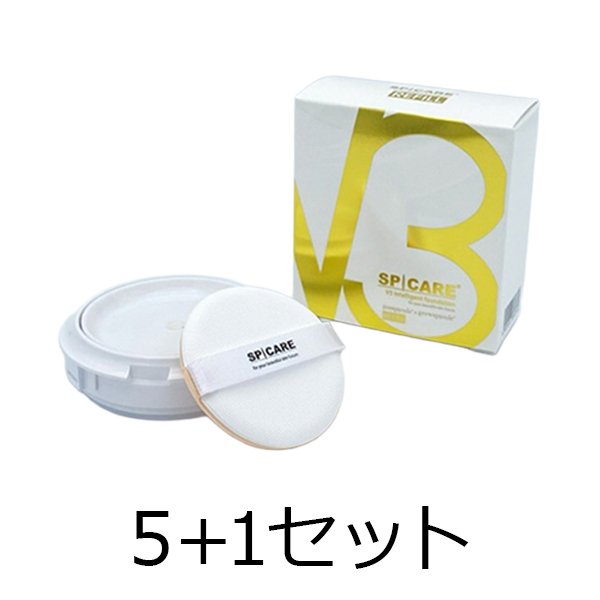 株式会社BJC 【5点購入で1点無料】V3　インテリジェントファンデーション（レフィル）　5+1セット
