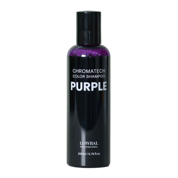 LOWBAL／IRONOWA CHROMATECH　COLOR　SHAMPOO　PURPLE　パープル　200ml