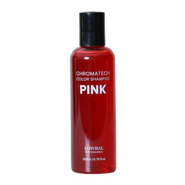 LOWBAL／IRONOWA CHROMATECH　COLOR　SHAMPOO　PINK　ピンク　200ml