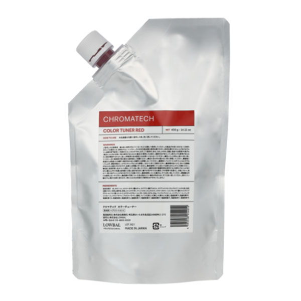 LOWBAL／IRONOWA CHROMATECH　COLOR　TUNER　RED　レッド　400g