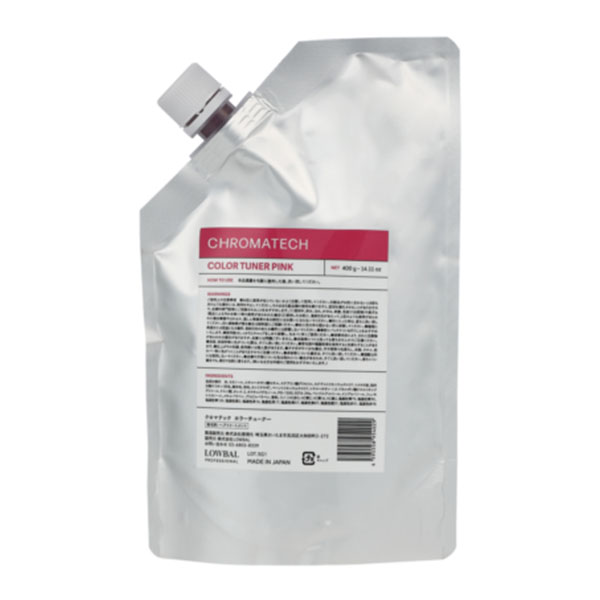 LOWBAL／IRONOWA CHROMATECH　COLOR　TUNER　PINK　ピンク　400g