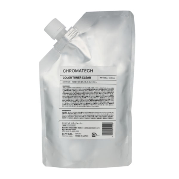 LOWBAL／IRONOWA CHROMATECH　COLOR　TUNER　CLEAR　クリア　400g
