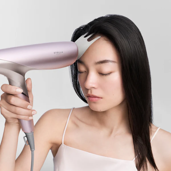 STELLA　BEAUTE／ステラボーテ　シャインリバースヘアドライヤー ジュエル  ホワイトダイヤモンド