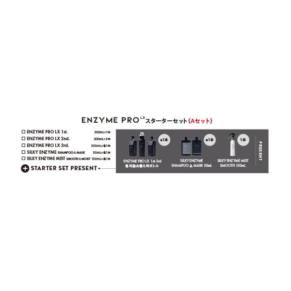 ビーファースト アプロ　エンザイムプロ　LX　スターターセットA