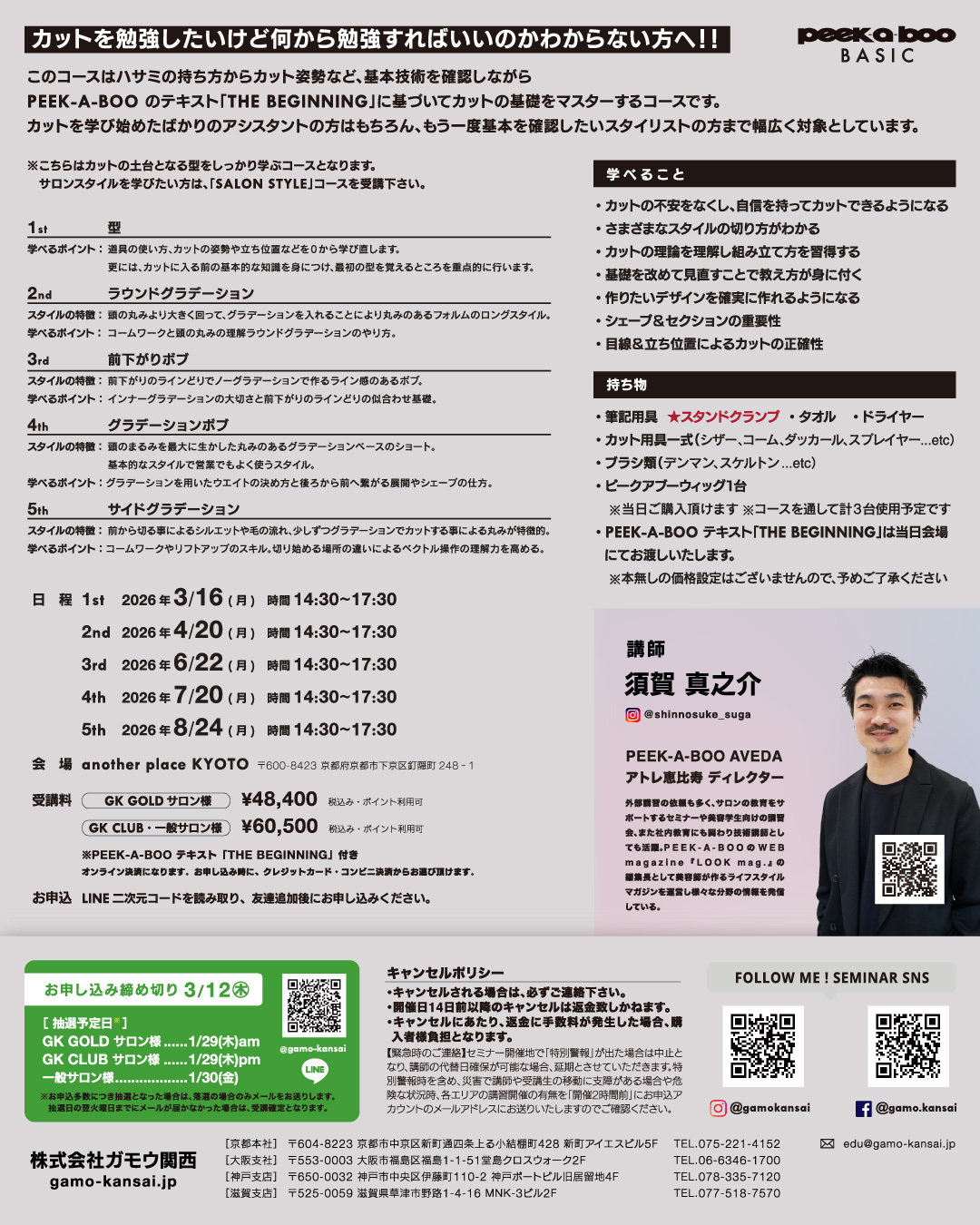 PEEK-A-BOO BASIC 2026