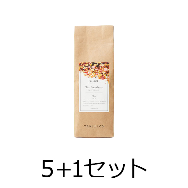 ティートリコ 【5点購入で1点無料】ティート　ストロベリー(301)　50g　5＋1セット