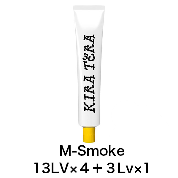 ビーエックス（旧ビューティーエクスペリエンス／旧モルトベーネ） 【4点分で1点無料】キラテラカラー　M-Smoke　ムードスモーク（13Lv×４本＋３Lv×1本）　4+1キャンペーンセット