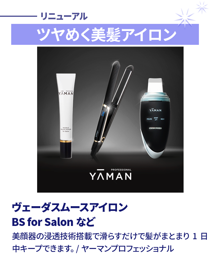 ヴェーダスムースアイロン BS for Salon など