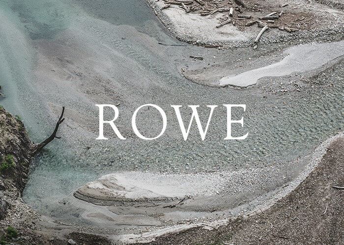 ROWE（ロウ）｜自然からつくり、自然に還元する。サスティナブル