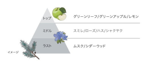 1剤の香りイメージ