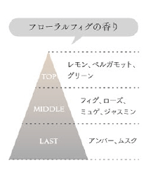 キートスブランフローラルフィグの香り