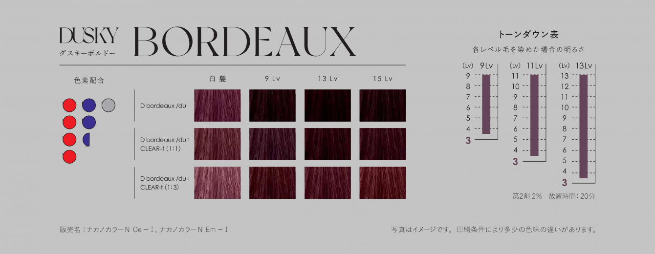 キャラデコダスキーボルドー説明