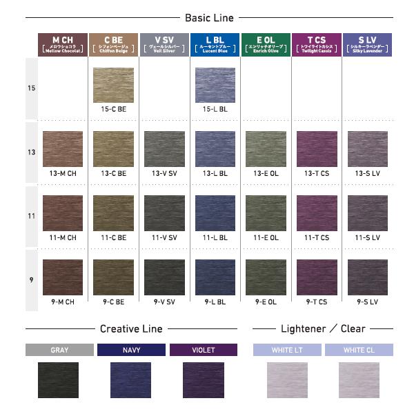 カラーチャート