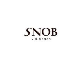 ロゴ_snob via beach