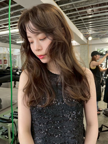 くすみbrown Before