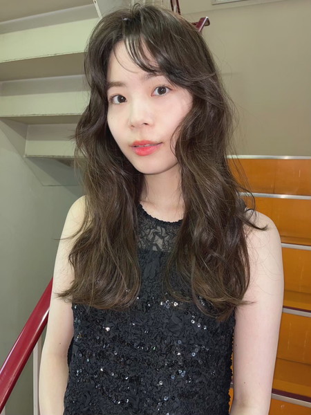 くすみbrown Before